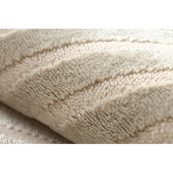 Preproga BALANCE 1503 taupe - Geometrijska, strukturna, glamur