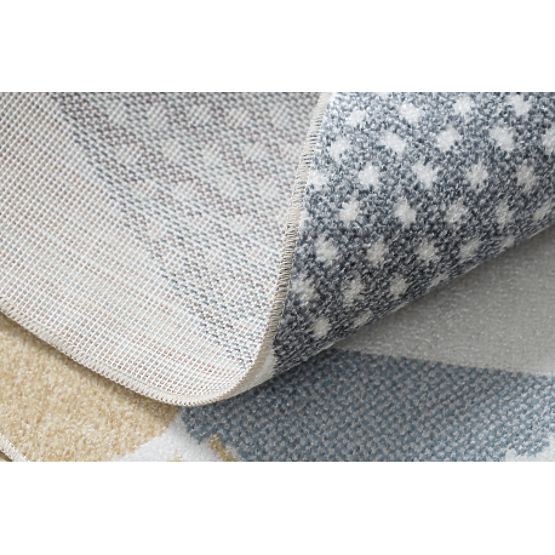 Preproga BONO 8275 krog Lama, kremna / svetlo siva