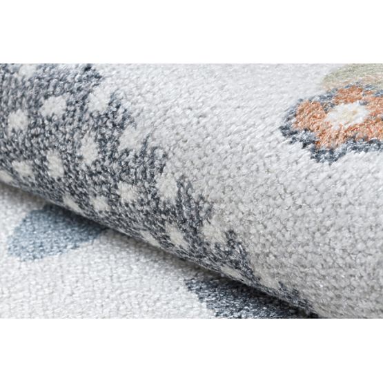 Preproga BONO 8275 krog Lama, kremna / svetlo siva