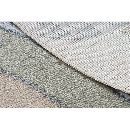 Preproga BONO 8288 krog Prostor, planeti kremna / antracit