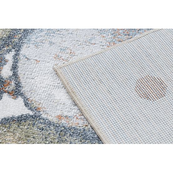 Preproga BONO 9614 Medved, baloni smetana / svetlo siva