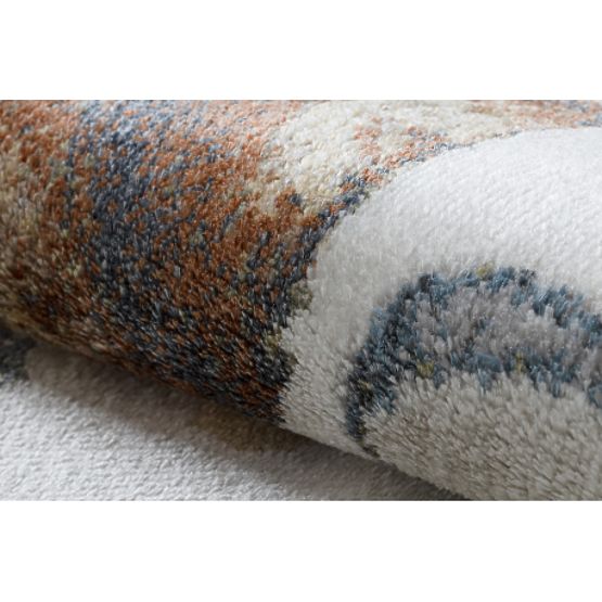 Preproga BONO 9614 Medved, baloni smetana / svetlo siva