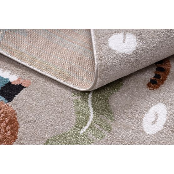 Preproga FUN Africa za otroke, živali, Afrika bež