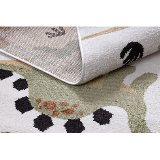 Preproga FUN Dino za otroke, dinozavri krem