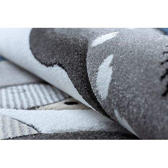 Preproga PETIT FARMA ŽIVALI, modra