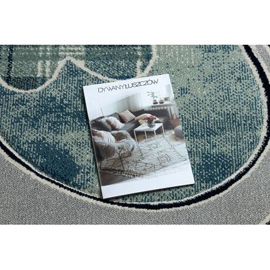 Preproga PETIT HELIKOPTER, LETALA, modra