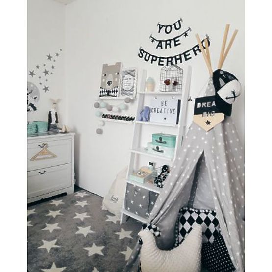 Preproga SCANDI 18209/071 - zvezde