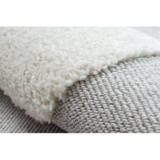 Preproga YOYO GD75 sivo / bela - zvezde, krogi za otroke, strukturna, senzorične resice