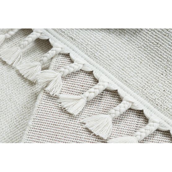 Preproga YOYO GD80 bela / siva - Tiger za otroke, strukturna, senzorične resice