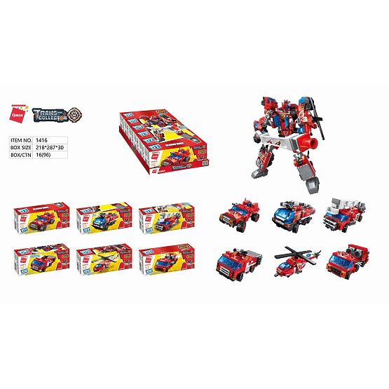 Qman Blazing Mars 1416 komplet 6v1