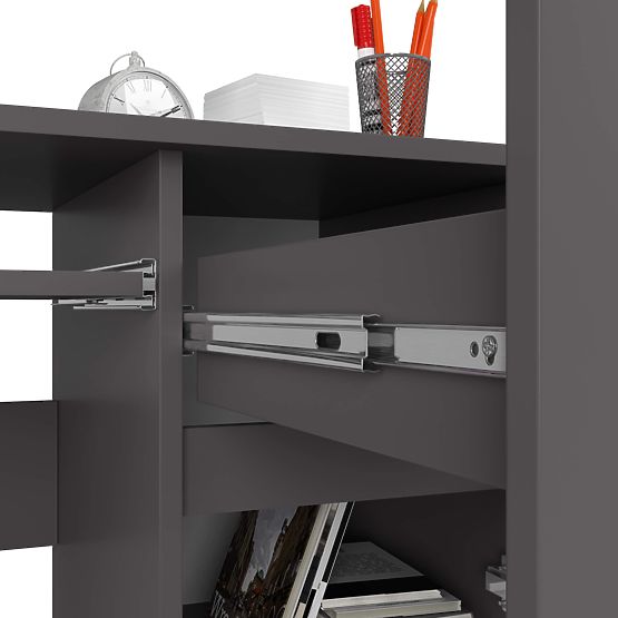 RAČUNALNIŠKA MIZA PIKSEL PK SIVA - DESNA