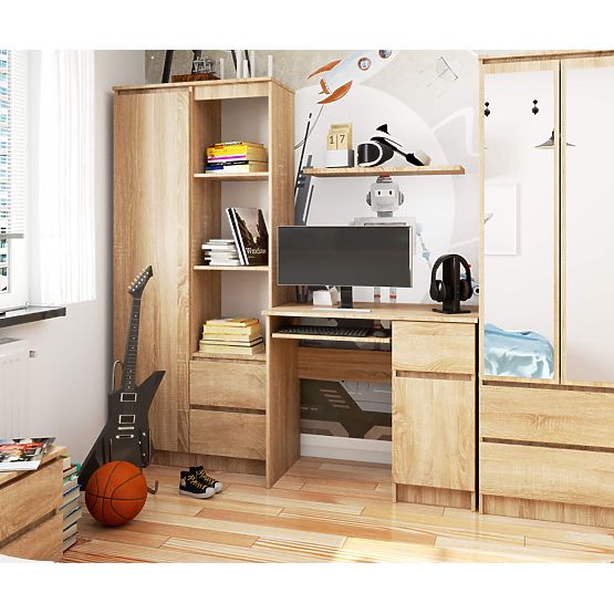 RAČUNALNIŠKA MIZA PIKSEL PK SONOMA - DESNA