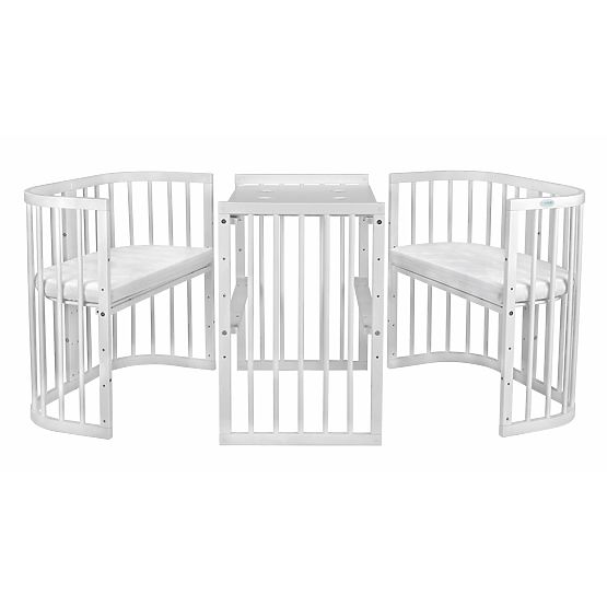 Rastoča posteljica Desire 7v1 PLUS - bela