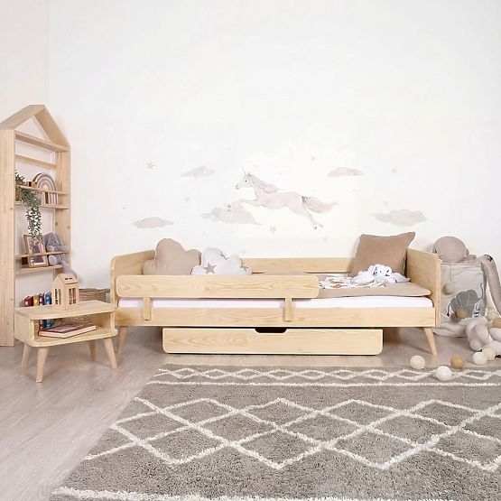 Rastoča postelja Nell 2v1 - lakirana
