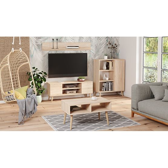 Regal omara Fondi hrast sonoma, skandinavski