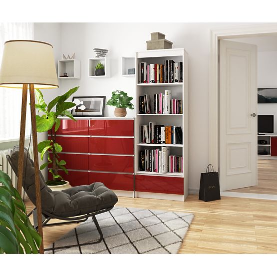 REGAL R 60 cm CLP 1 PREDAL 4 POLICE BELA / RDEČI SIJAJ