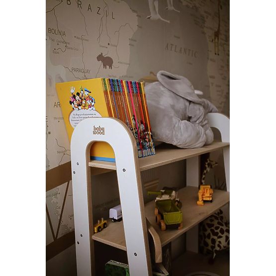 Regal SLIM S - naravni