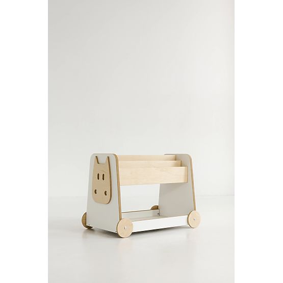 Regal za igrače s kolesi