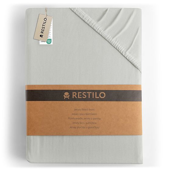 Rjuha AMBER barva bela klasični stil material jersey 80-90x200 DecoKing