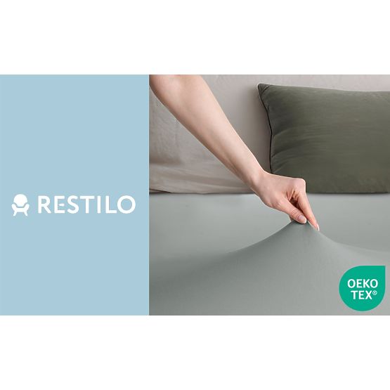 Rjuha AMBER barva siva klasični stil material jersey 200-220x200 DecoKing