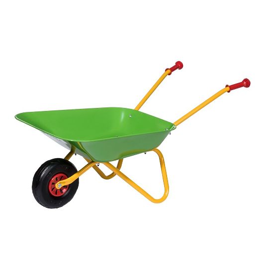 rollytoys trdna kovinska samokolnica - zelena