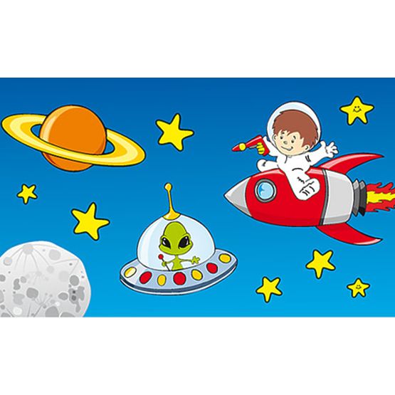 Samolepící dekorace Vesmír