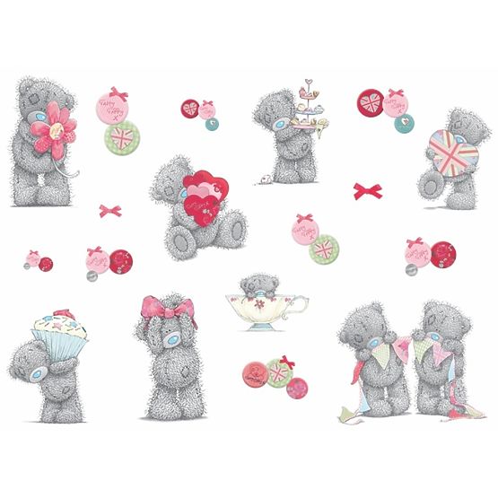 Samolepky Mini Wall art TATTY TEDDY Celebrations