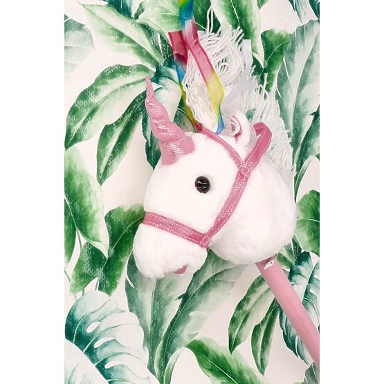 Samorog na palici Bianco Hobby Horse