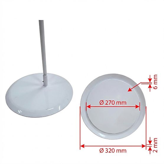 Samostoječe stojalo za baldahin