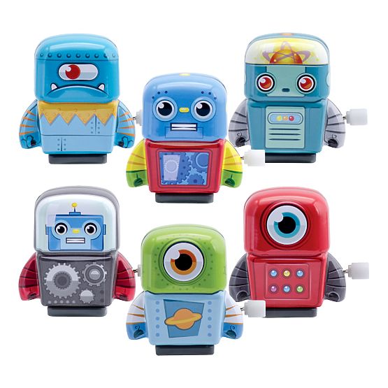 Schylling Navijalni mini roboti 1 kos