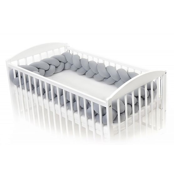 Ščitnik za pletenice 360 cm - siv