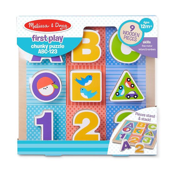 Sestavljanka ABC - prve puzzle