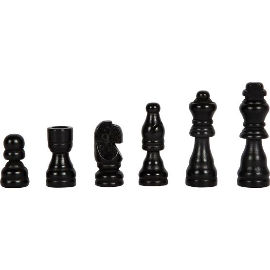 Set lesenih iger 3 v 1 - Šah, Dama, Mlin