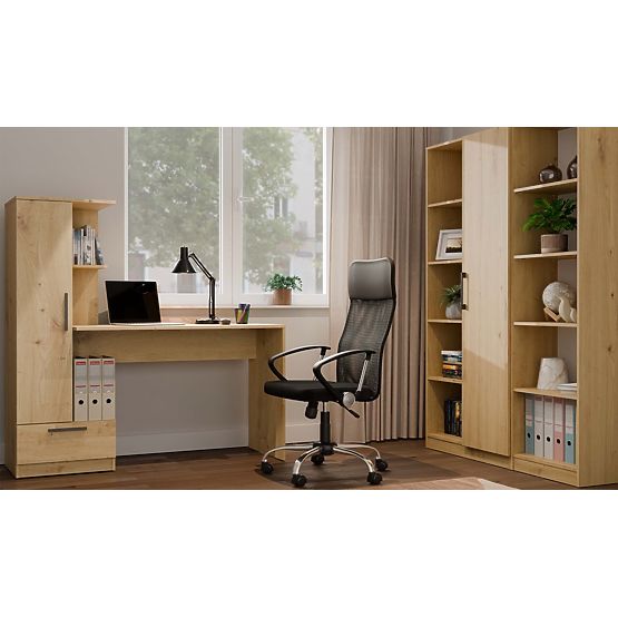 Set Pisalna miza + Regal COSMO HRAST ARTISAN