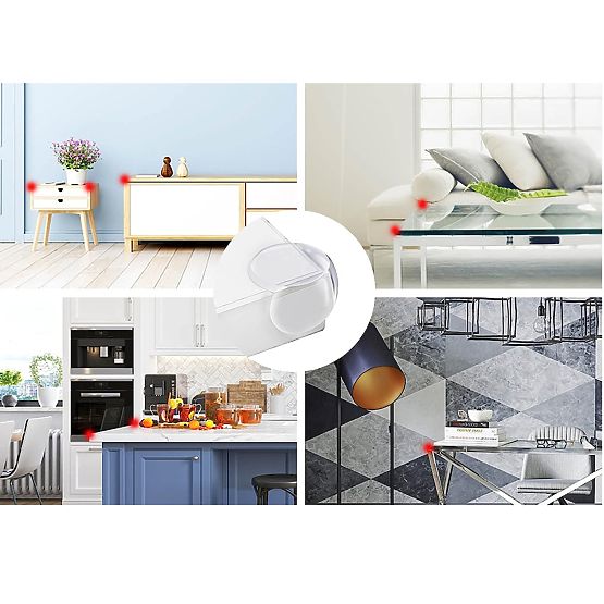 SIPO Komplet zaščit za okrogle kote - 12 kos