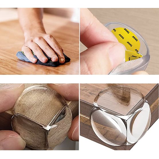 SIPO Komplet zaščit za okrogle kote - 12 kos