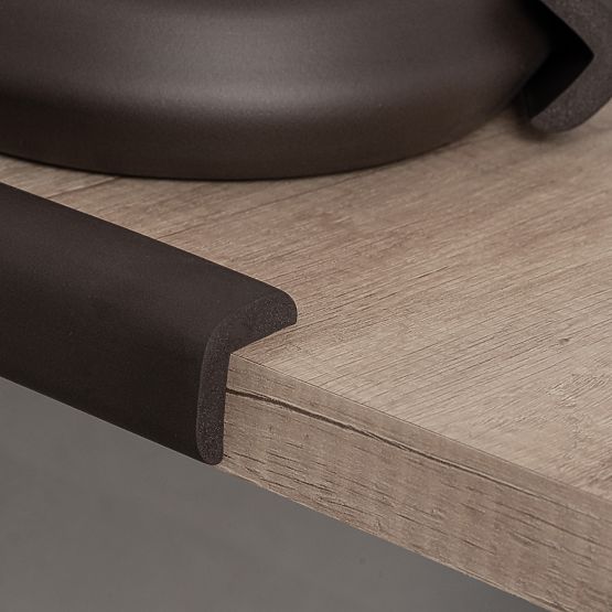 SIPO Zaščitni trak za robove pohištva, rjav - 1 kos