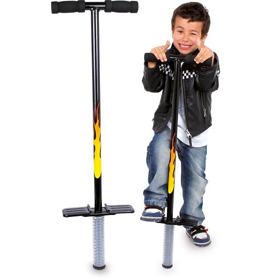 Skakalna palica POGO s plameni