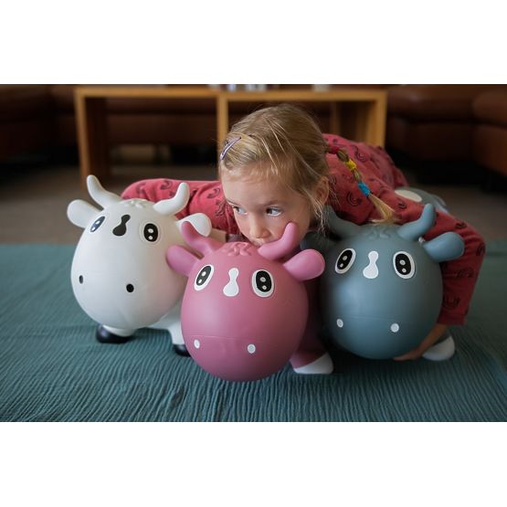 Skakujoča krava KIDZZFARM - Roza