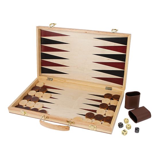 Small Foot Case za šah in backgammon