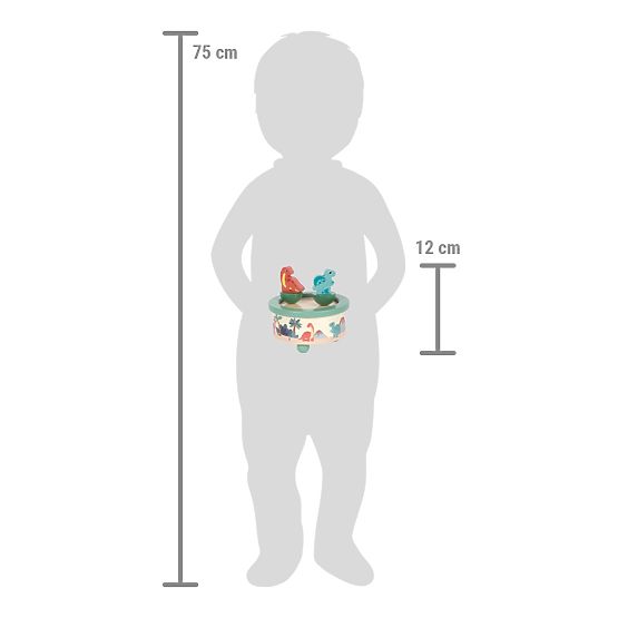 small foot Glasbena skrinjica Dino