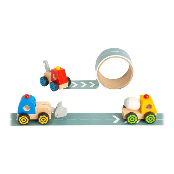 small foot Gradbeni stroj s cesto 1 kos