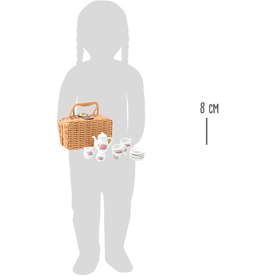 small foot Kavna garnitura v kovčku