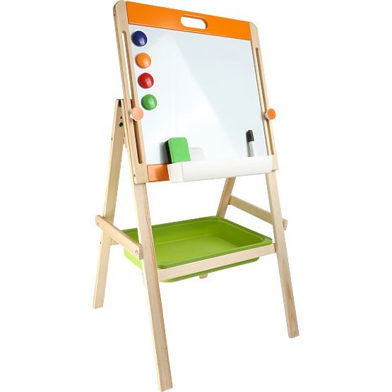 small foot Kompaktna otroška tabla za kredo in magnete