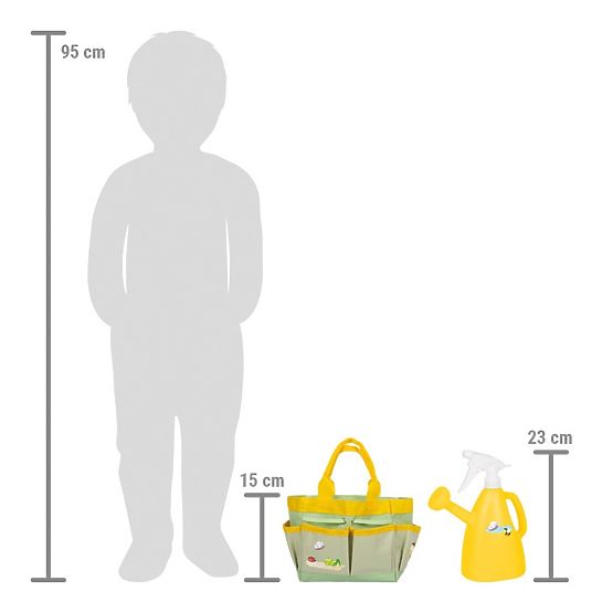 small foot Komplet vrtnega orodja v torbi Tiny Garden