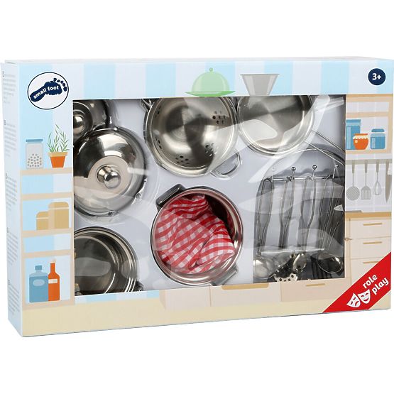 small foot Kovinski komplet posode Gustav