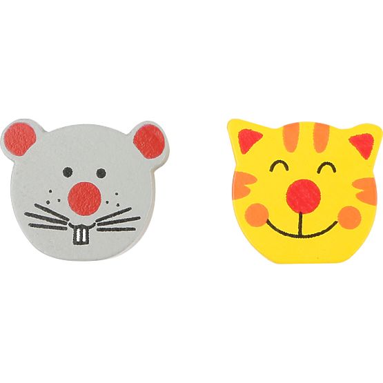 Small Foot Lady Cat and Mouse