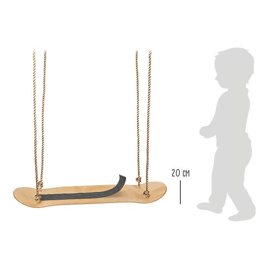 small foot Lesena gugalnica Skateboard
