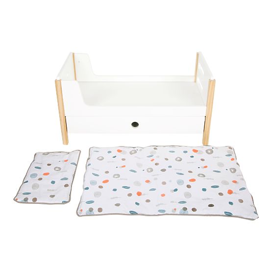small foot Lesena posteljica Little Button