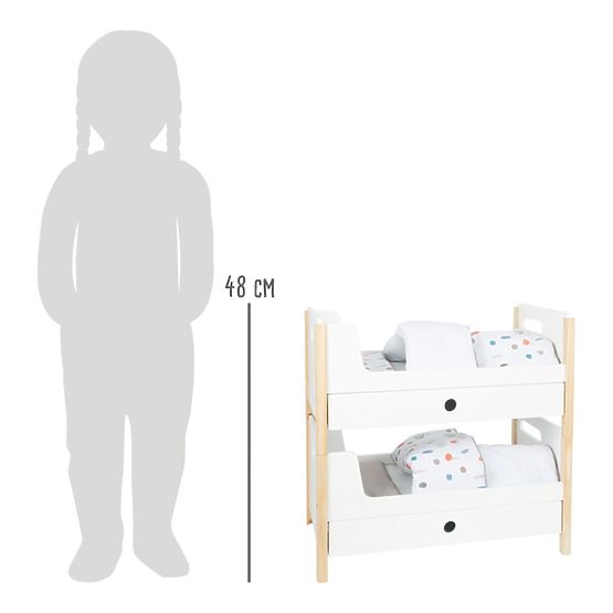 small foot Lesena posteljica Little Button